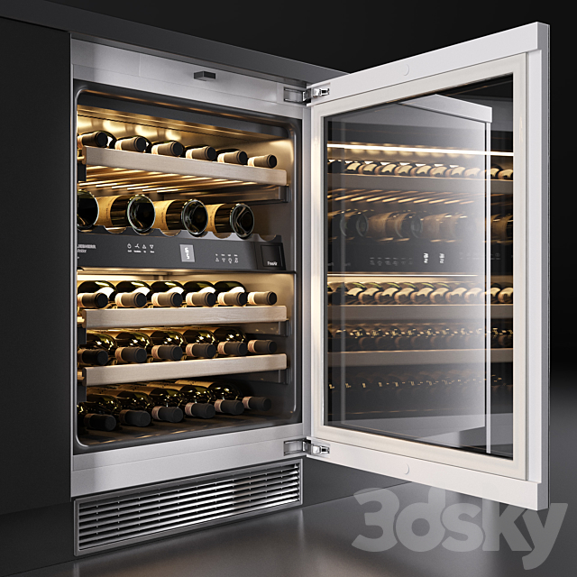 Wine Cabinet Liebherr UWT1682 3DSMax File - thumbnail 1