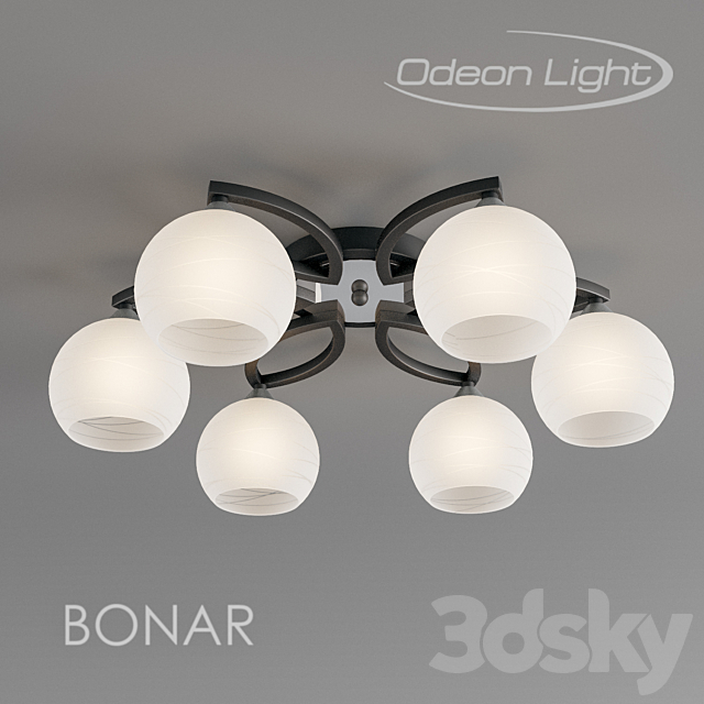 Chandelier ceiling BONAR Odeon Light 2773 _ 6C 3DSMax File - thumbnail 1