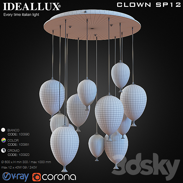 Ideallux (CLOWN SP12) 3d