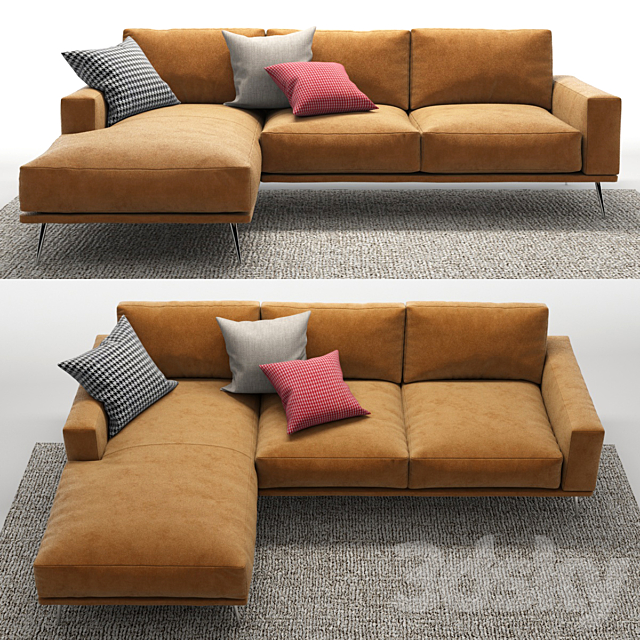 Corner sofa BoConcept 3d