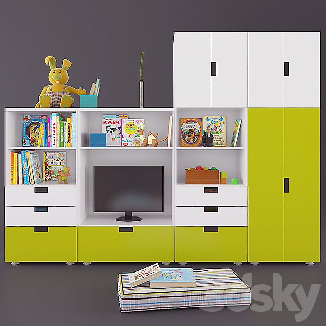 Children’s furniture and accessories 3DSMax File - thumbnail 1