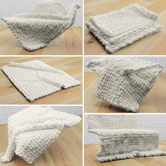 Blankets-rugs. wraps 3DSMax File - thumbnail 1