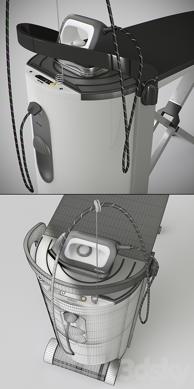 Ironing system FashionMaster 2.0 from Miele 3d