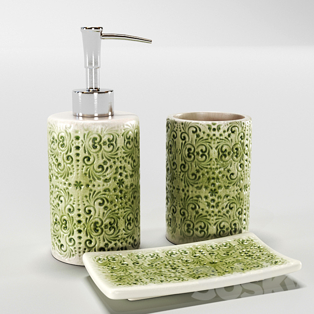 Bathroom accessories Zara Home - Bathroom accessories - 3D Models