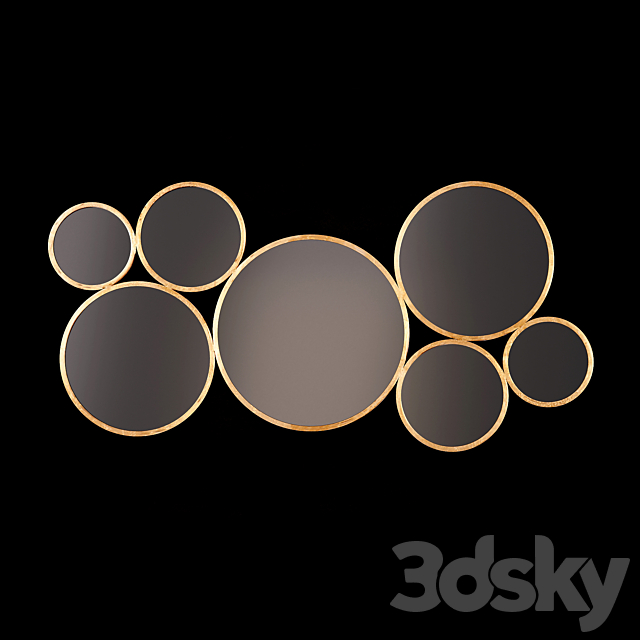 Wall mirror (Collection ?10) 3d