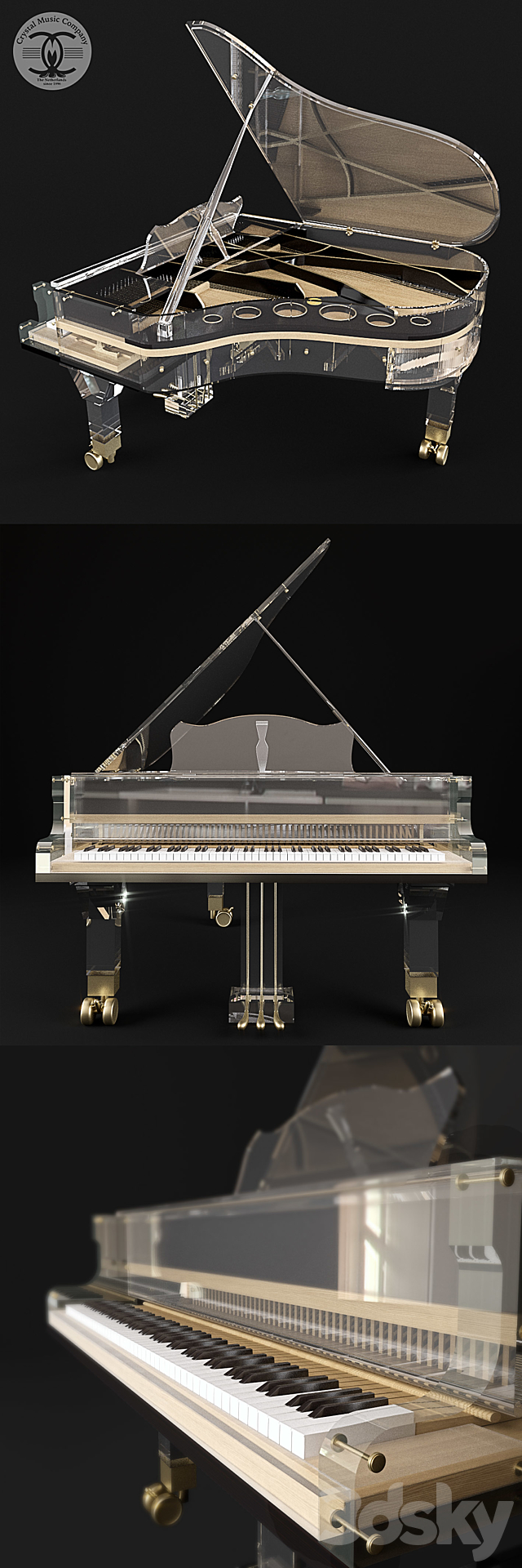 Royale Crystal Music Company 3d