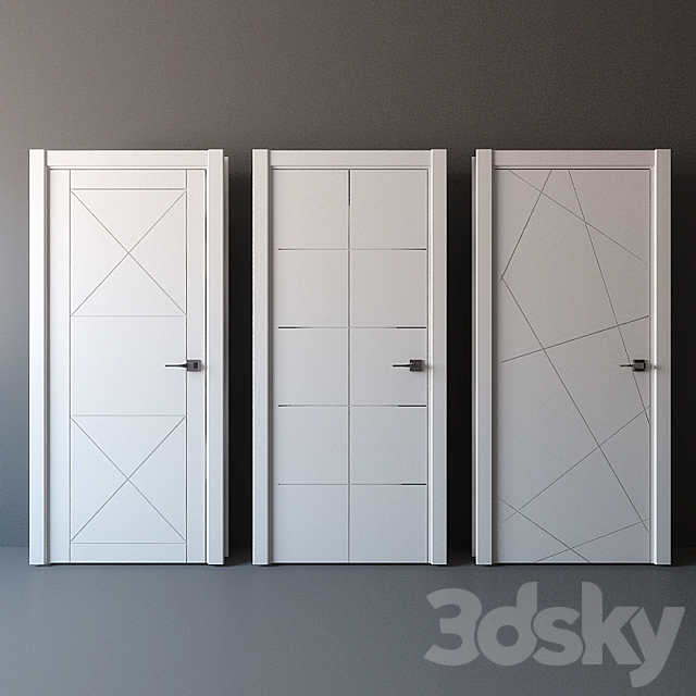Volhovets doors Linea 3d