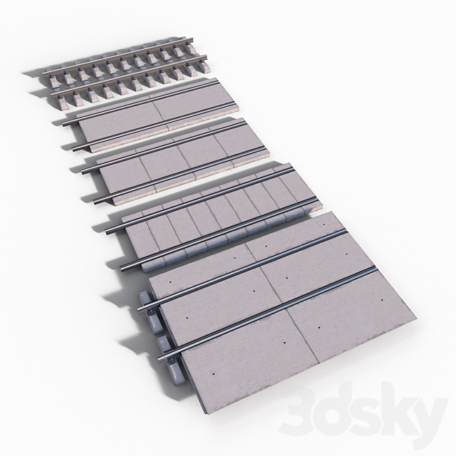 Set tramways 01 3d