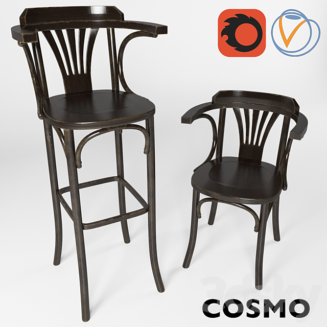 Cosmo_leisure_Chair 3DSMax File - thumbnail 1
