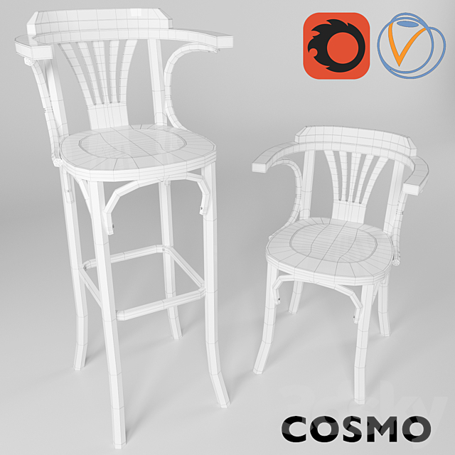 Cosmo_leisure_Chair 3DSMax File - thumbnail 2