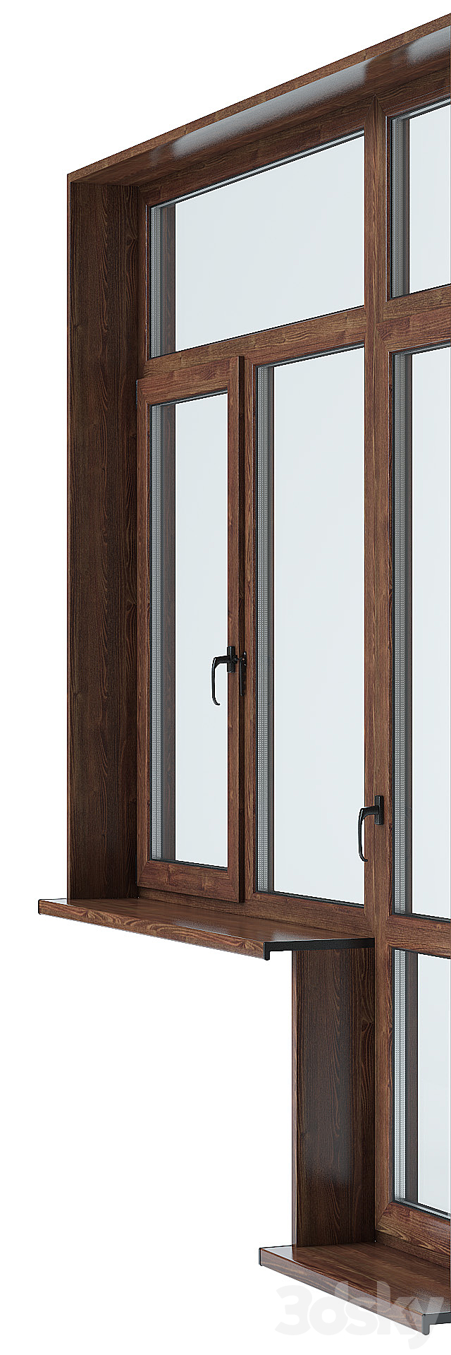 2.0 Balcony door 3d