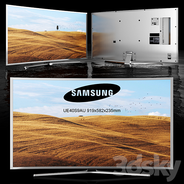 Samsung TV 3DSMax File - thumbnail 1