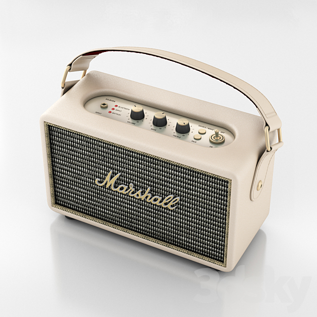 Marshall Kilburn Cream & Black 3d