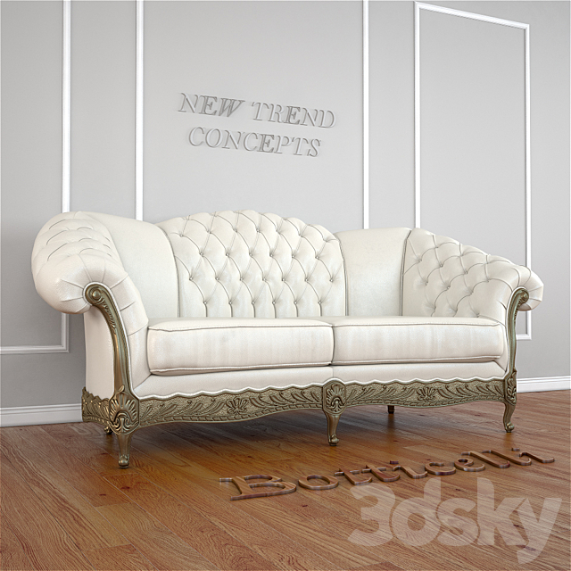 Sofa by BOTTICELLI NEW TREND CONCEPTS 3DSMax File - thumbnail 1