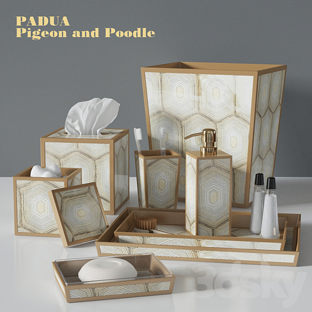 Bathroom PADUA Pigeon and Poodle 3DSMax File - thumbnail 1