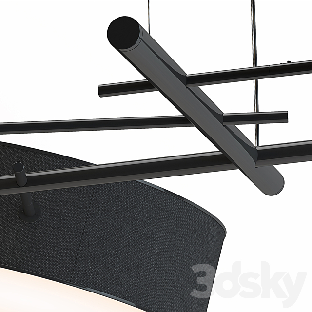 Roll & Hill - Excel Chandelier 3d