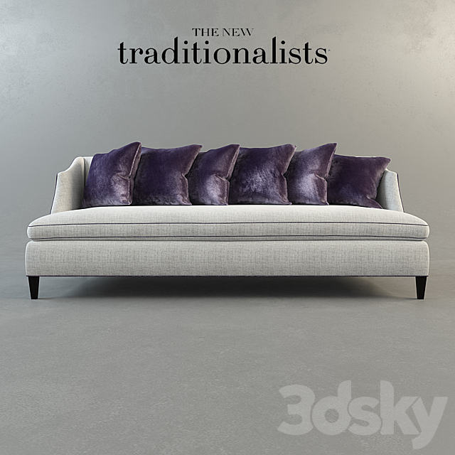 The new traditionalists – Sofa No. 224 3DSMax File - thumbnail 2