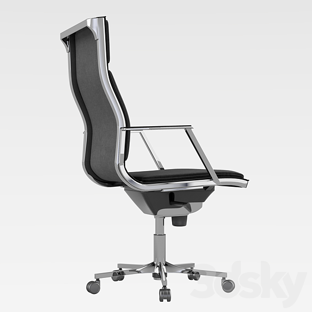 general office chair 3DSMax File - thumbnail 2
