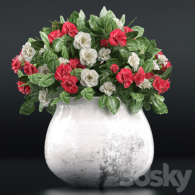 Flowers in a Vase 3 3DSMax File - thumbnail 1