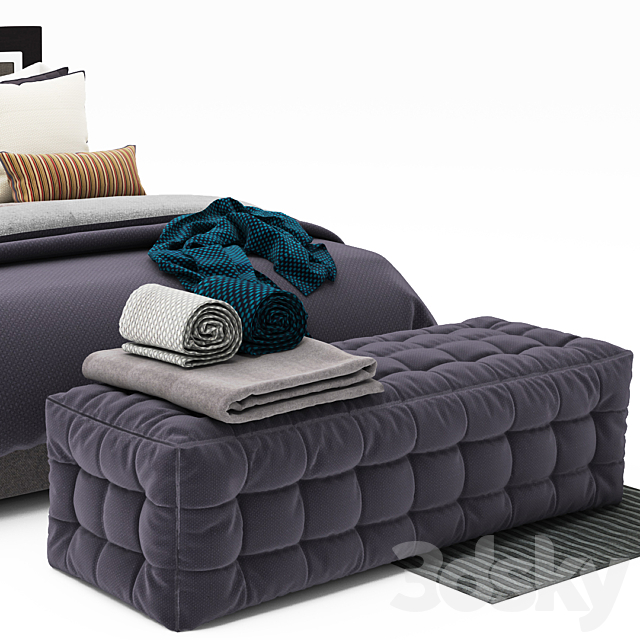 Bed Collection 46 3DSMax File - thumbnail 3