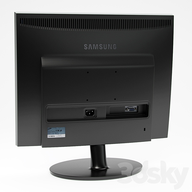 Monitor Samsung SyncMaster E1920NR 3DSMax File - thumbnail 2