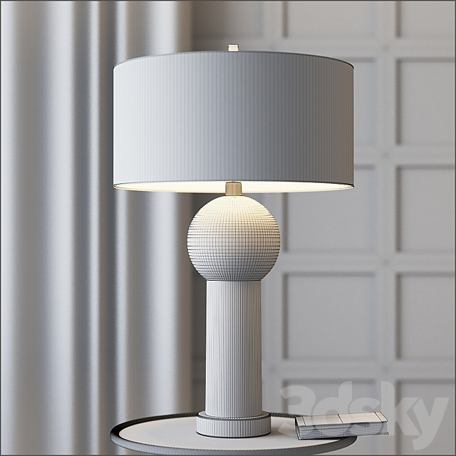 Global Views Clear Bubble Lamp 3d
