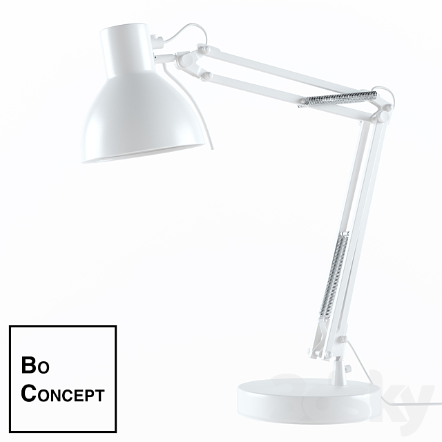 Table Lamp Work BoConcept 3d