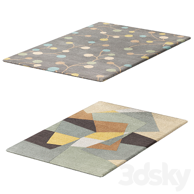 Collection of carpets 5 3d