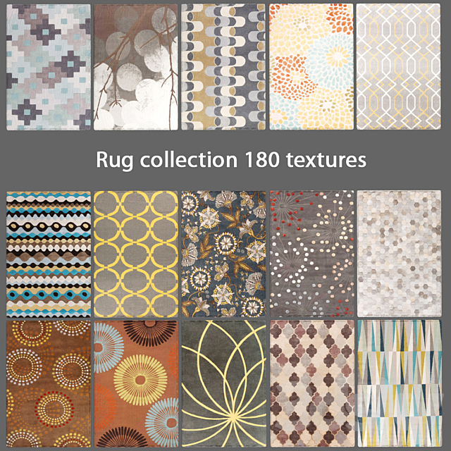Collection of carpets 6 3DSMax File - thumbnail 1
