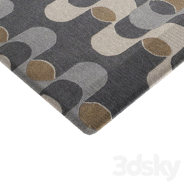 Collection of carpets 6 3DSMax File - thumbnail 3