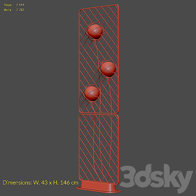 Floor lamp _ lamp Roche Bobois Light Catcher Floor Lamp 3DS Max Model - thumbnail 2