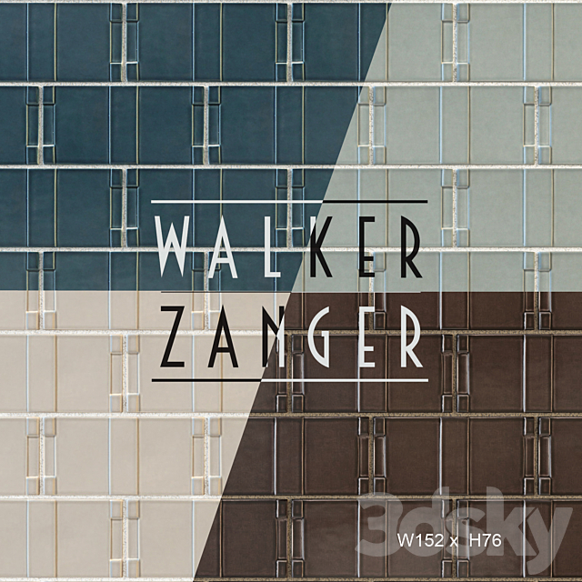 Walker Zanger. ROBERT AM STERN COLLECTION 3DSMax File - thumbnail 1