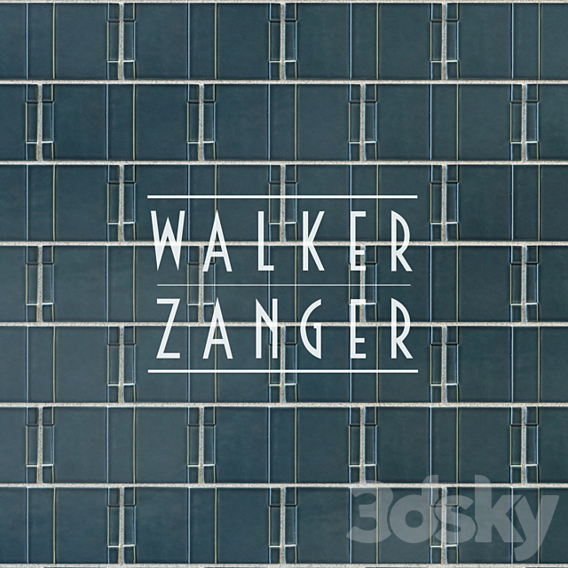 Walker Zanger. ROBERT AM STERN COLLECTION 3DSMax File - thumbnail 2