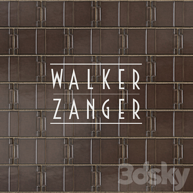 Walker Zanger. ROBERT AM STERN COLLECTION 3DSMax File - thumbnail 3