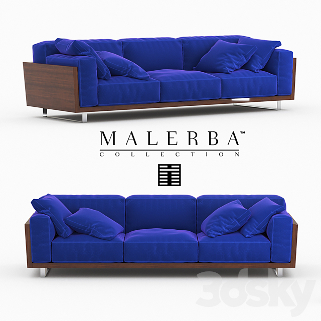 Malerba dresscode sofa. DC503 3DSMax File - thumbnail 1