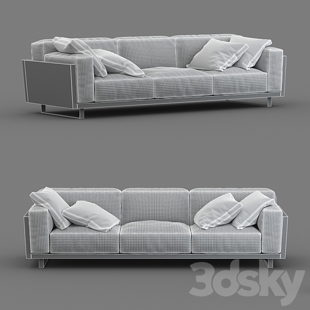 Malerba dresscode sofa. DC503 3DSMax File - thumbnail 2