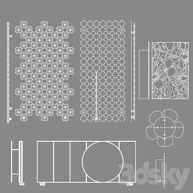 Decorative radiators 3DSMax File - thumbnail 2