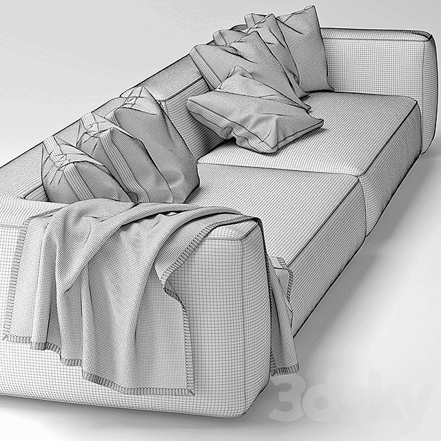 LEMAMOBILI CLOUD SOFA 4 3DSMax File - thumbnail 3