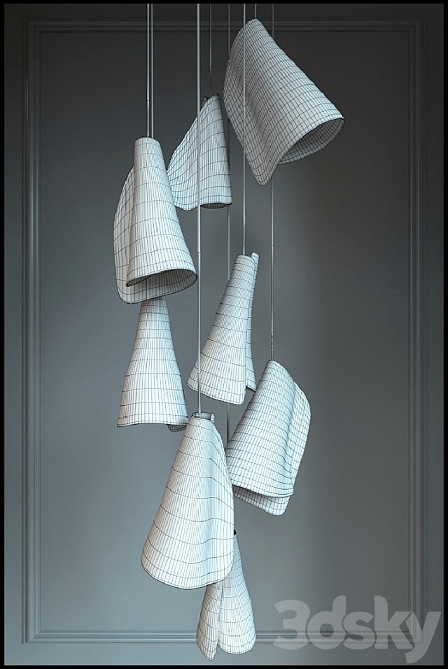 Bocci 21 Series Pendant Lighting 3d