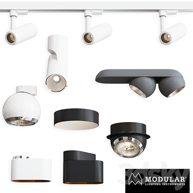 Modular Lighting Instruments 3d