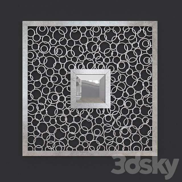 Uttermost Colusa Square Mirror 3d