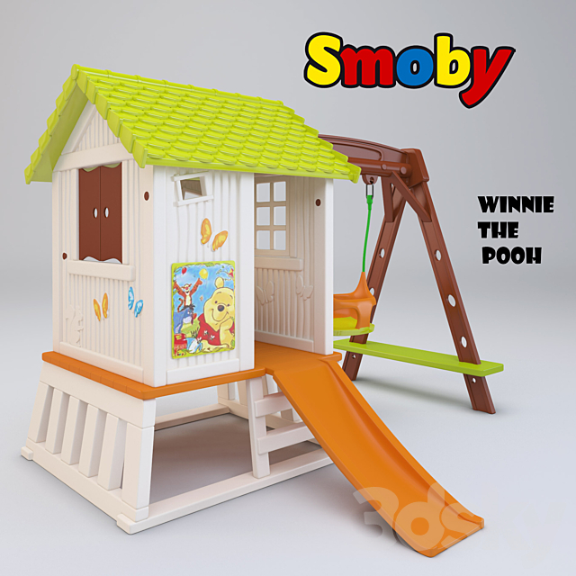 SMOBY_Winnie_the_Pooh 3DSMax File - thumbnail 1