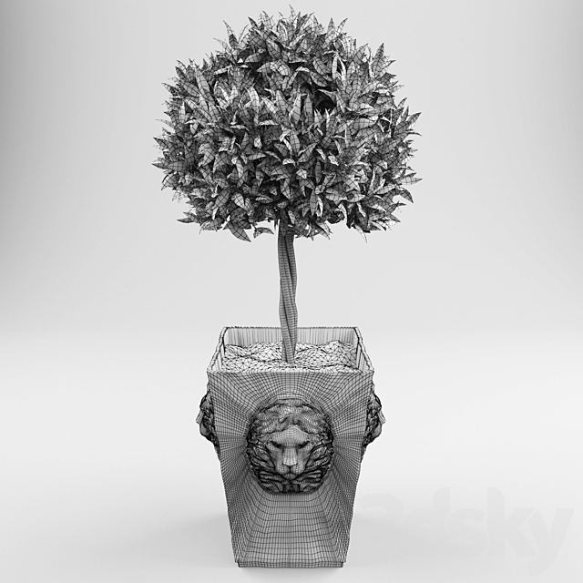Ornamental trees 2 3d