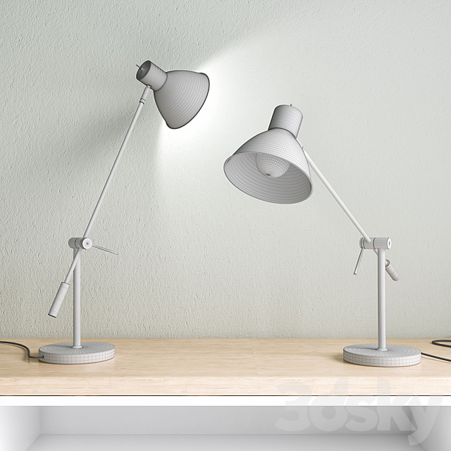 Victor table lamp 3d