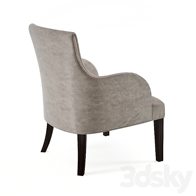 Fairfield Chair Company 5204-01 3DSMax File - thumbnail 2