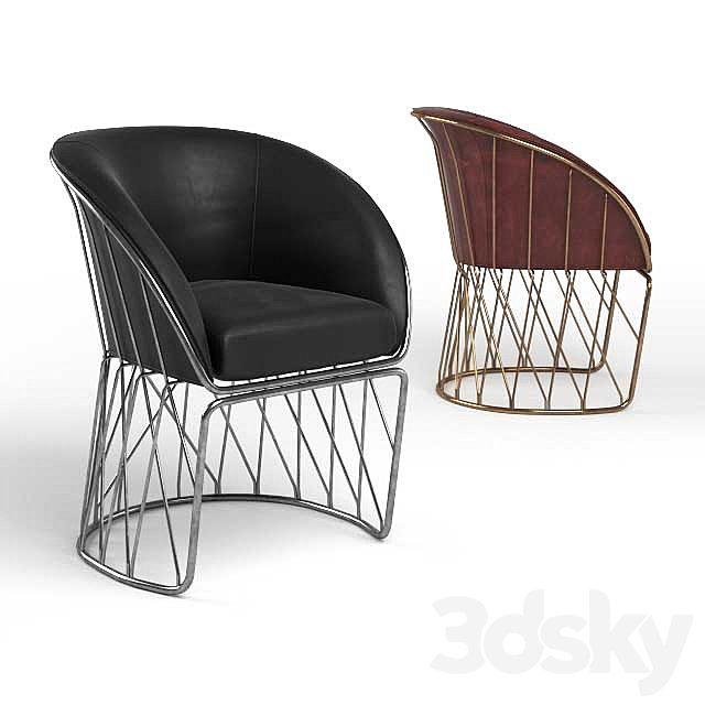 Equipal chair by Luteca 3DSMax File - thumbnail 2