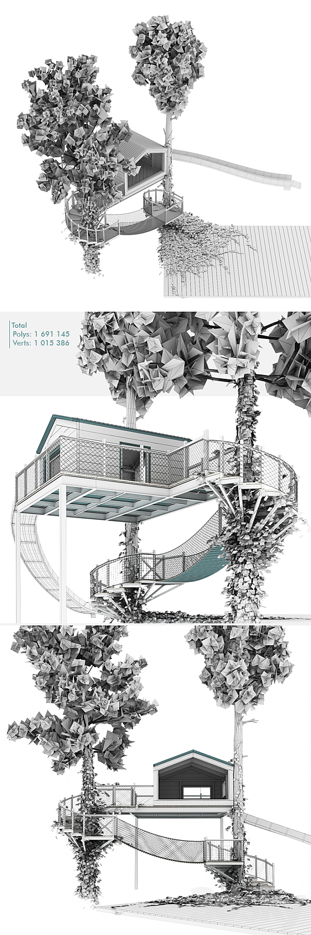 Treehouse 3DSMax File - thumbnail 3