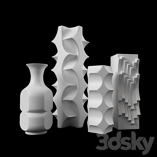 Vase from Archais collection 3DSMax File - thumbnail 1