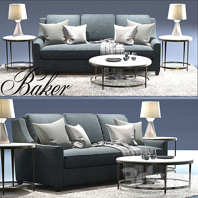 Malory Sofa_Baker_Oberon_Waistline Table Lamp_Oberon Cocktail Table Free Download
