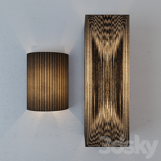 Wall lights 04 3d